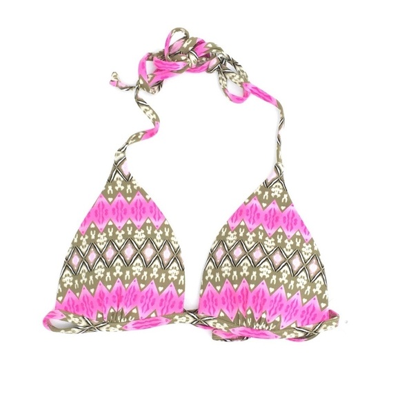Other - Pink Moroccan Style String Swim Bikini Top S